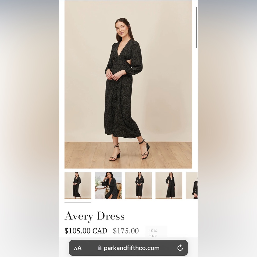 NWT- Park & Fifth dress.